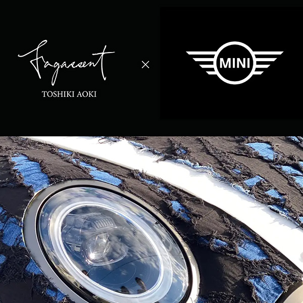 「FAGASSENT」×「MINI」疾走する藍の景色を岡山デニムで表現したコンセプトカーをプロデュース!